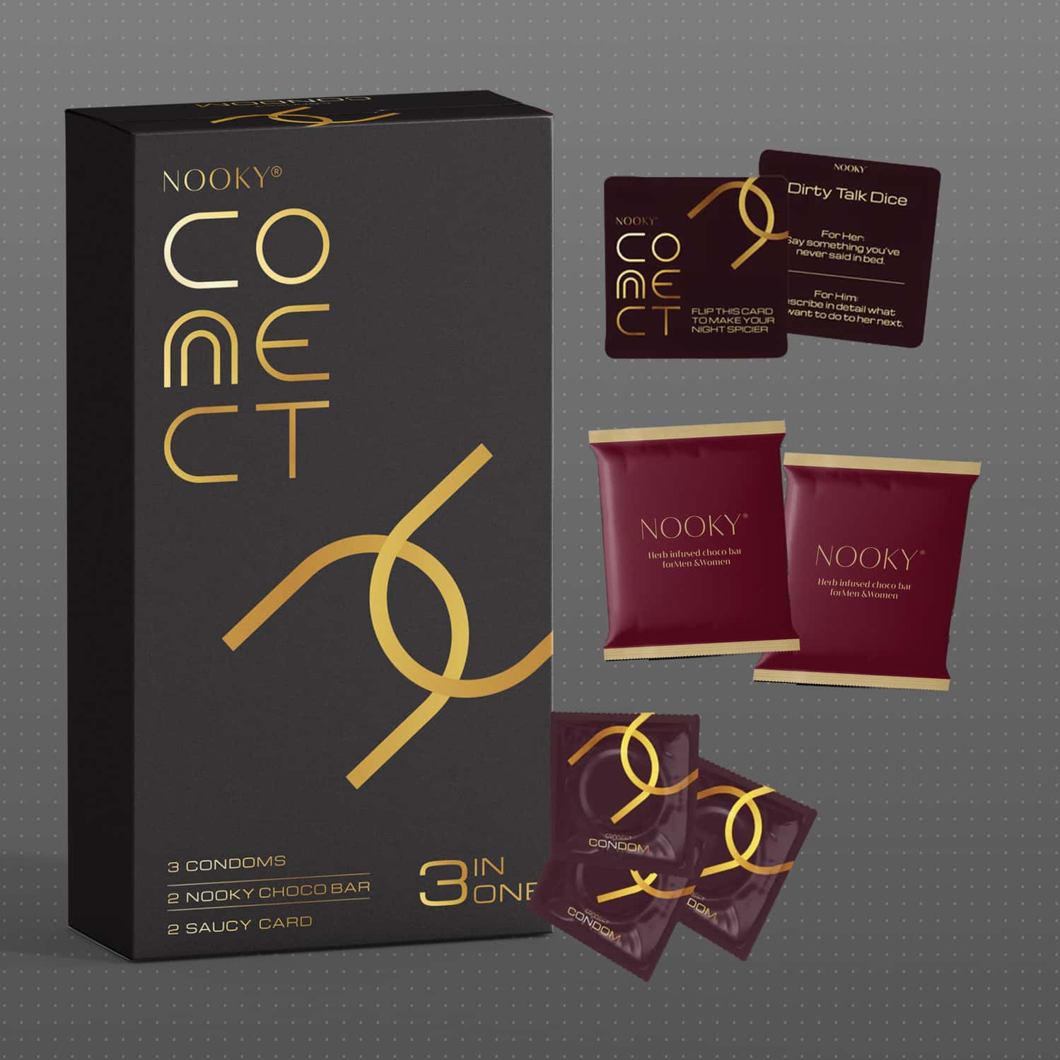Nooky Connect Black - The Complete Experience Box