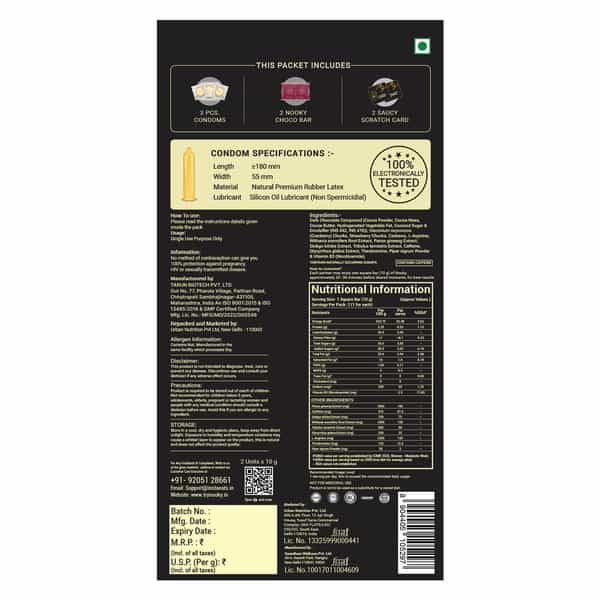 Nooky Connect Black - The Complete Experience Box