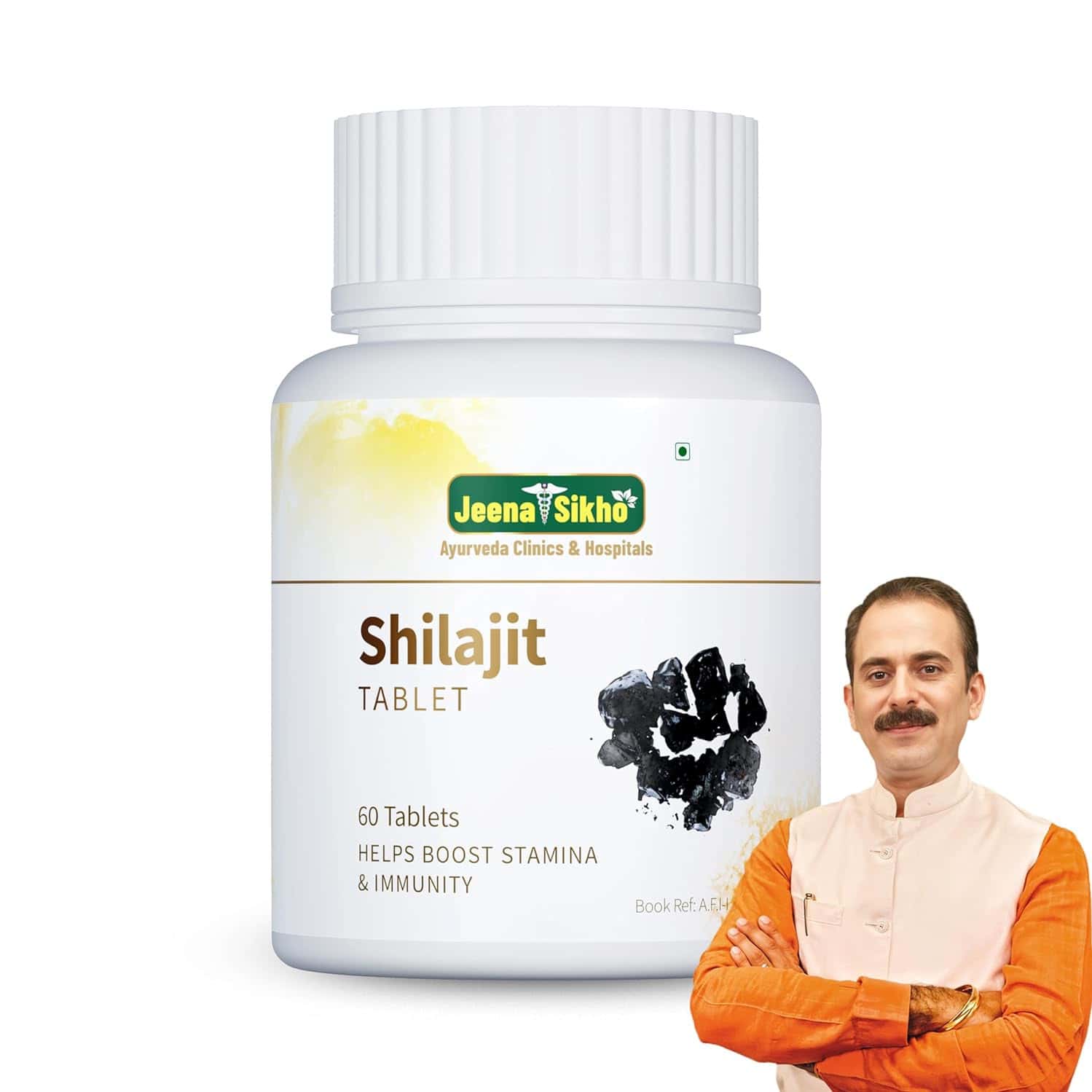 Jeena Sikho Shilajit Tablets |herbal Supplement For Strength | Stamina And Power | 60 Tablets