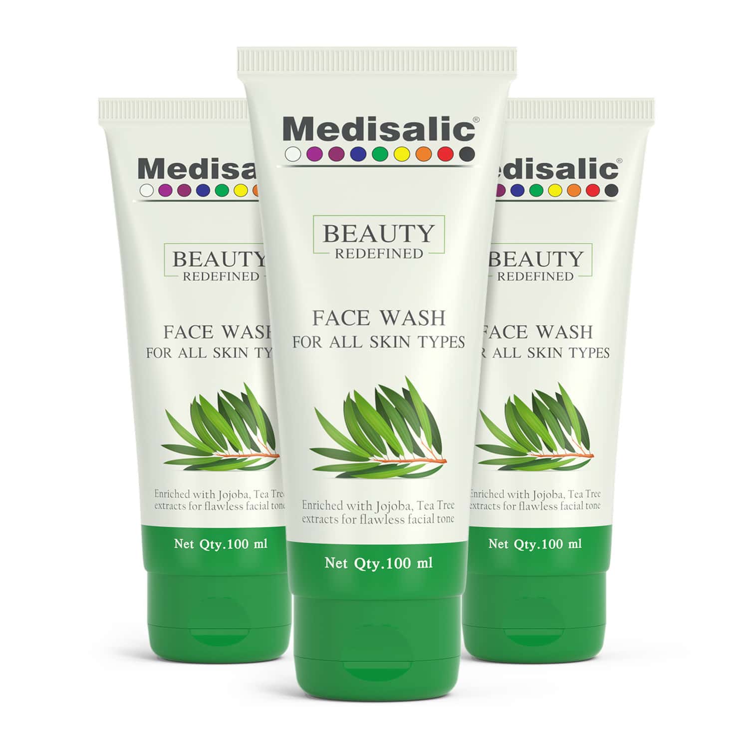 Buy MEDISALIC FACE WASH 100ML, PACK OF 3 Online & Get Upto 60 OFF at