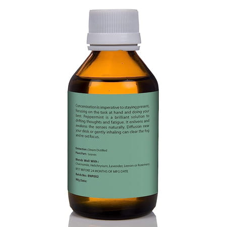 Earth N Pure Peppermint Essential Oil (100 Ml) (100 Ml)