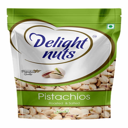 Delight Nuts Pistachios Roasted And Salted- Premium Quality 200gm