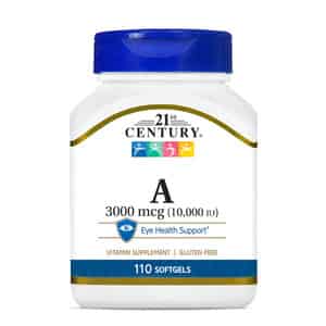 21st Century A 10000 Iu Softgels | 110 Count