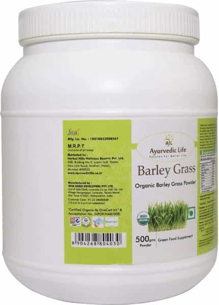 Al-Ayurvedic Life Barley Grass 500 Gms Powder - Saver Pack Pack Of 5