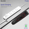 Waldon Pr-2308 Corded & Cordless Stainless Steel Blade Beard Trimmer Fast Charge 20 Gears Adjustment
