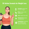 Incredio By Hk Vitals Slim Shake For Weight Management | 22G Triple Blend (Kesar Badam | 480 G)