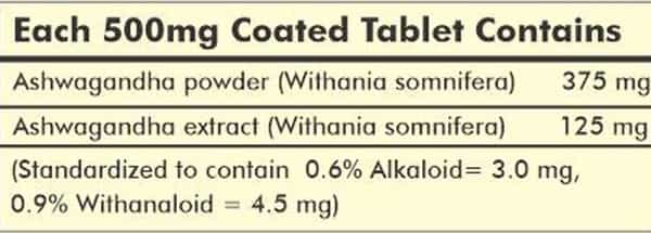 Herbal Hills Ashwagandha 60 Tablets