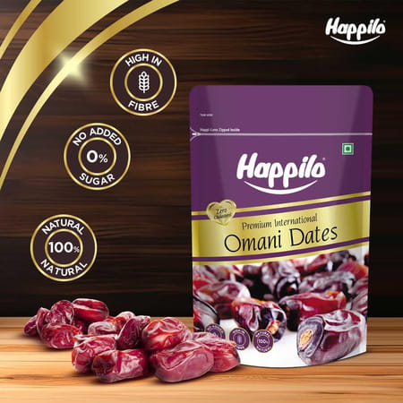 Happilo Premium International Omani Dates 250g