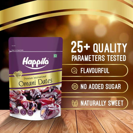 Happilo Premium International Omani Dates 250g