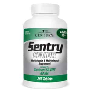21st Century Sentry Senior Tablets | 265 Count