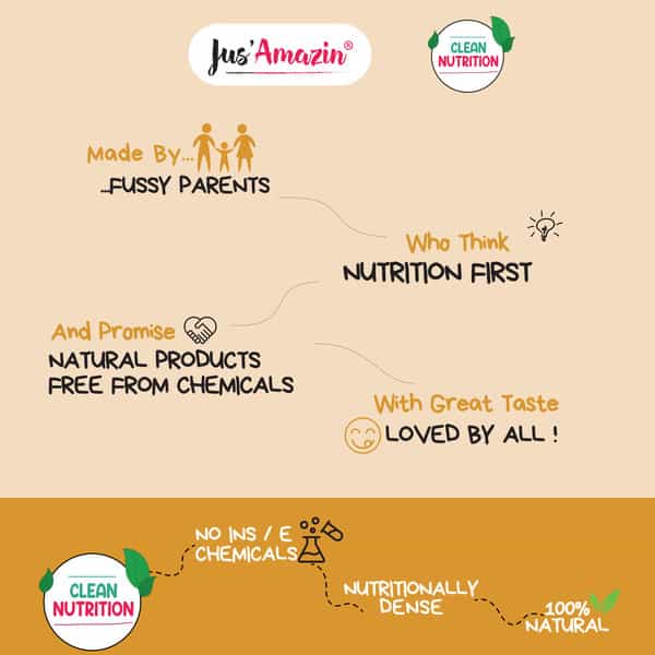 Jus Amazin Dairy-Free Kulfi Mix -200G|74% Nuts -Cashewnuts Almonds & Pistachio|No Refined Sugar