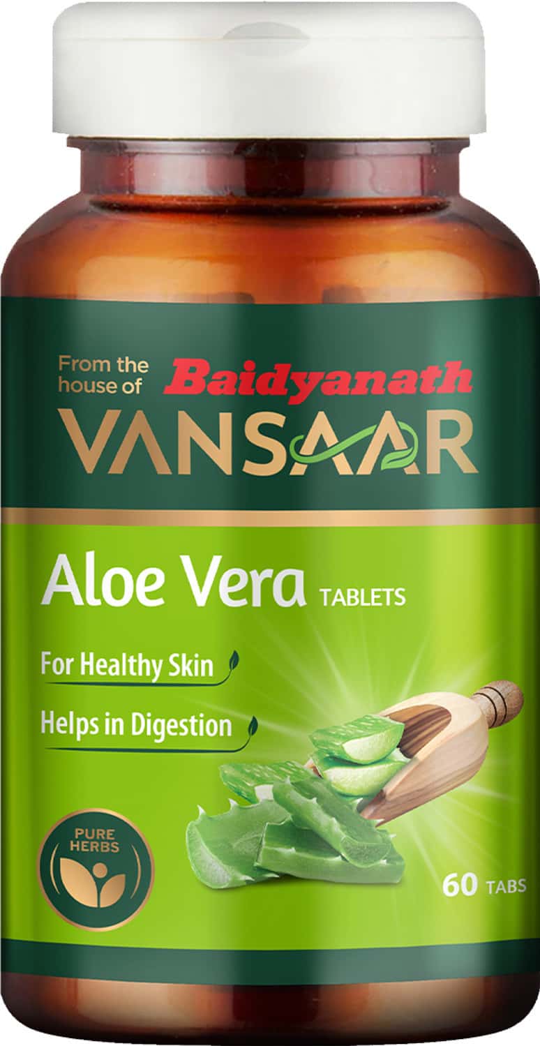 Vansaar Aloe Vera Tablets 60 Tablet