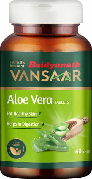 Vansaar Aloe Vera Tablets 60 Tablet