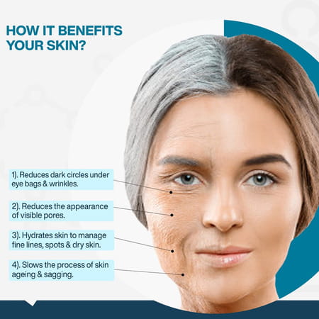 Myfitfuel Hydrolyzed Marine Collagen +Glucosamine, Hyaluronic, Biotin, Vitamin C (200gm, Unflavored)