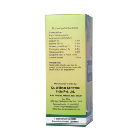Dr. Willmar Schwabe India Tussistin 100ml