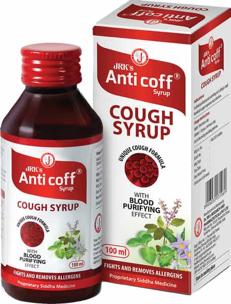 Dr. Jrk's Anti Coff Syrup - 100 Ml
