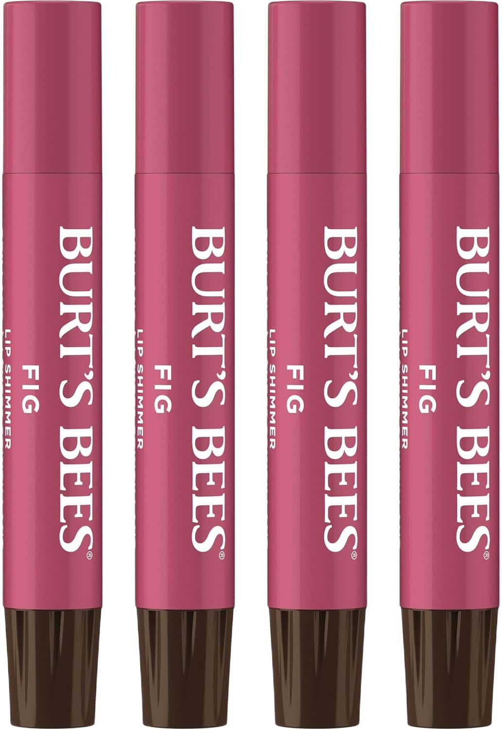 Burt'S Bees Shimmer Lip Tint | Fig | 2.5g | Pack Of 4