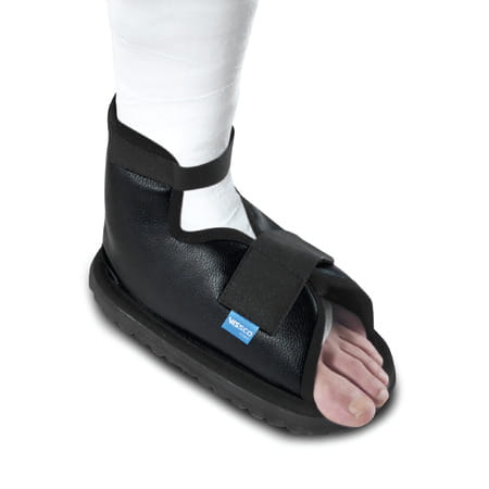 Vissco Cast Shoe Waterproof Plaster Cover Shoe Prevents Wear &Tear Of The Cast Cover-Medium(Grey)