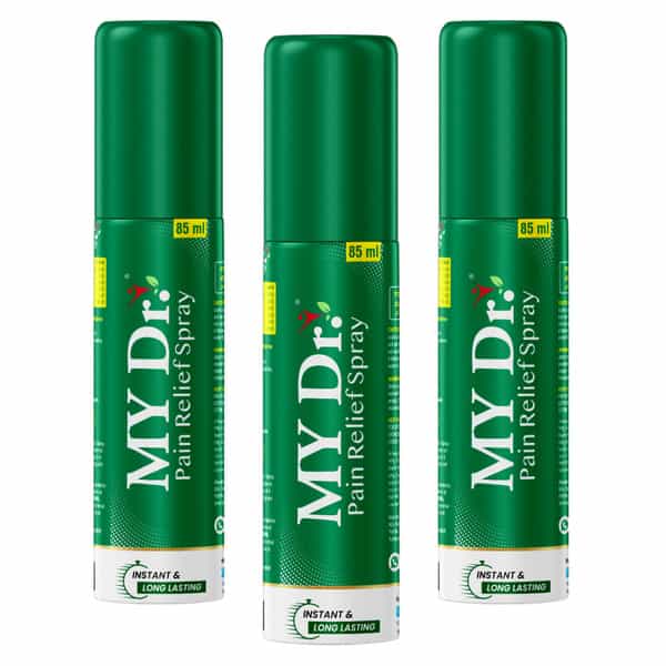 My Dr.pain Relief Spray Instant Relief From Back | Knee | Neck | Shoulder | Muscle 60G Pack Of 3
