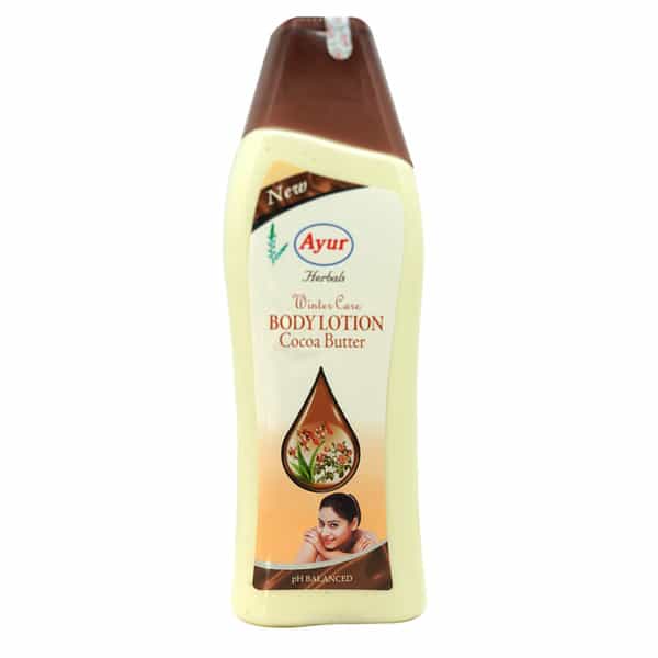 Ayur Herbals Winter Care Body Lotion With Cocoa Butter I Skin Looking Velvety Smooth I 500Ml