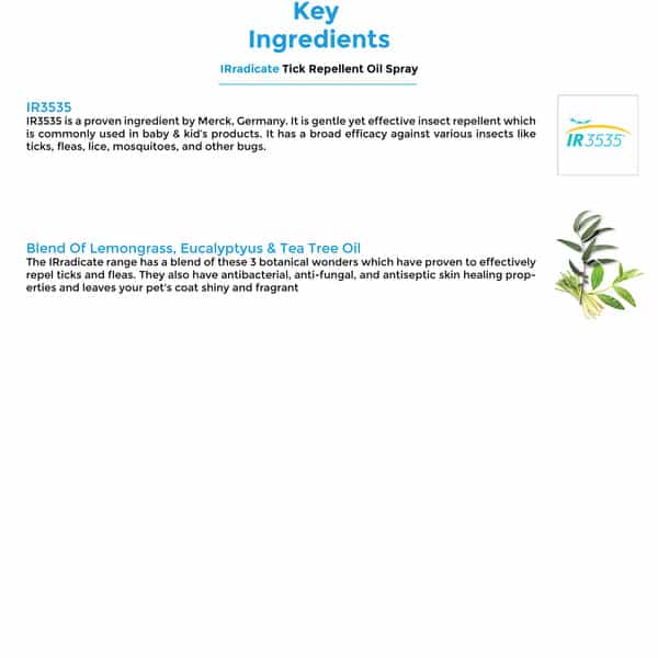 Captain Zack Vet Care - Irradicate Tick Repellent Powder For Dogs & Dog Bed 75 Gm
