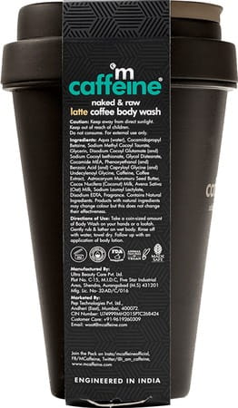 Mcaffeine Latte Deep Moisturizing Coffee Body Wash With Murumuru Butter