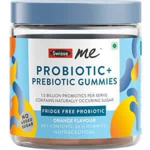 Swisse Me Probiotics + Prebiotic Orange Gummies 30 No's