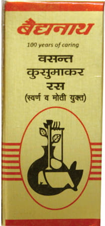 Baidyanath Asli Ayurved Vasantkusumakar Ras (Smgy) 60 Tablets Immunity Booster Vitality And Stamina