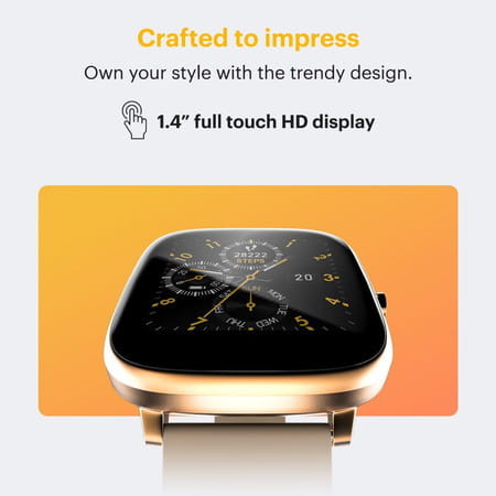 Noise Colorfit Qube Oxy - Beige Gold