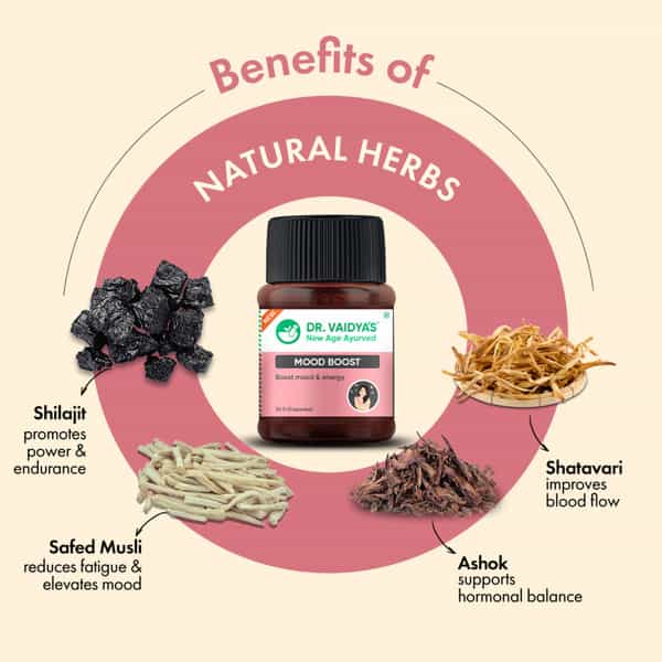 Dr. Vaidya's Mood Boost-30 Capsules - Pack Of 1