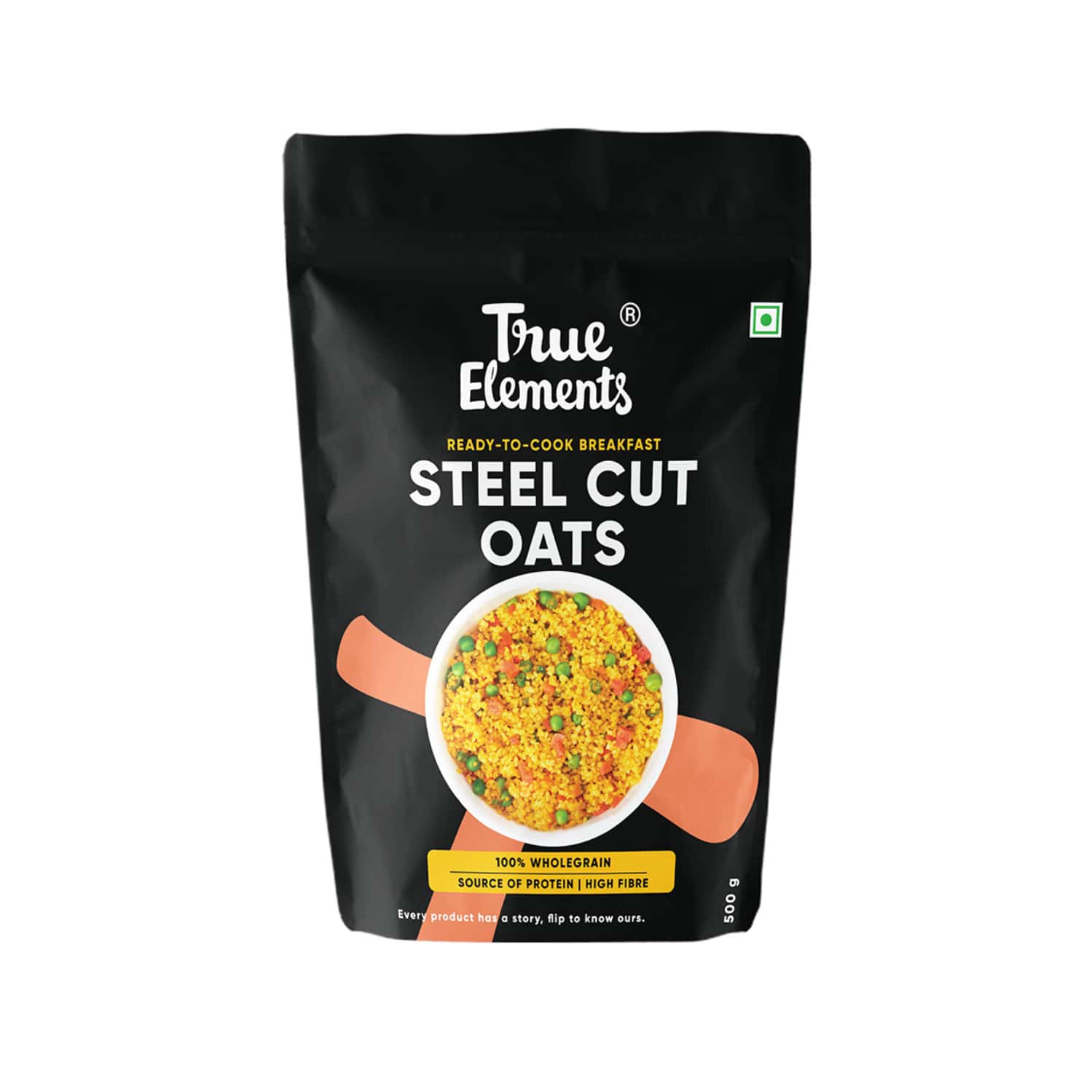 True Elements Steel Cut Oats Gluten Free - 500gm