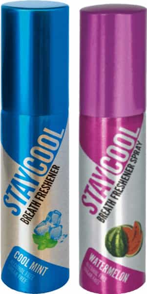 Staycool Breath Freshener Spray - Cool Mint Watermelon - Pack Of 2