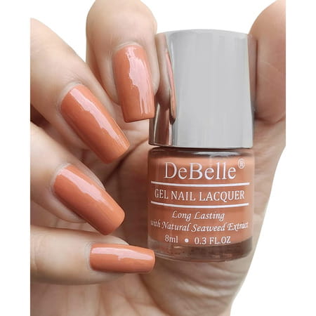 Debelle Gel Nail Lacquers Combo Set Of 4 Peach Pear Pastels -32 Ml (8 Ml Each)