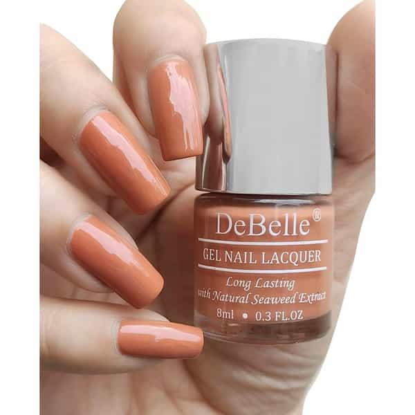 Debelle Gel Nail Lacquers Combo Set Of 4 Peach Pear Pastels -32 Ml (8 Ml Each)