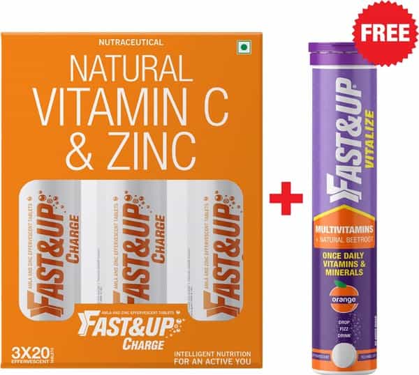 Fast&Up Charge Pack Of 3 + Fast&Up Vitalize Tube