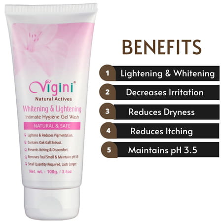 Vigini Vaginal V Intimate Whitening Feminine Hygiene Wash Cool Blue 2 In1 Sensual Lubricant Lube Gel