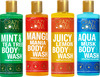 Crazy Owl Mango Mania + Juicy Lemon + Mint & Tea Tree + Aqua Musk Body Wash Combo Pack