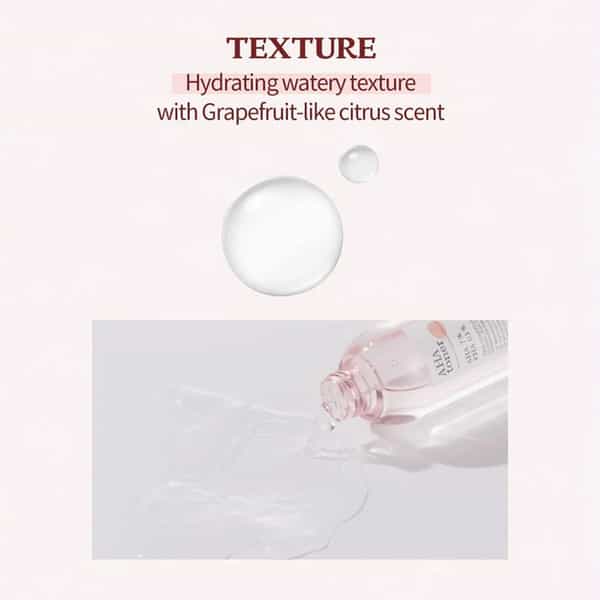 Skinfood Pink Grapefruit Aha Toner - 2% Aha Exfoliating Face Toner - 200Ml
