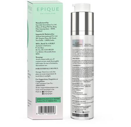 Intensive Regenerating Night Cream 50 Ml