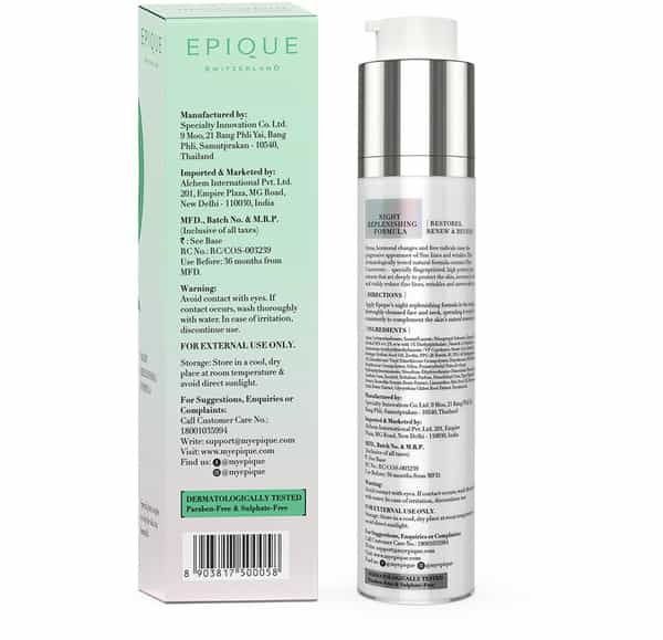 Intensive Regenerating Night Cream 50 Ml
