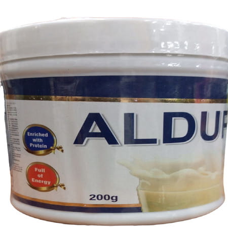 Aldupro Vainilla Flavour Sugar Free Jar Of Powder 200 Powder