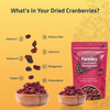 Farmley Premium California Whole Dried Cranberries 200 G