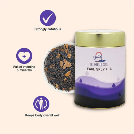The Infused Kettle Earl Grey Black Tea (50 Gms)