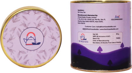 The Infused Kettle Earl Grey Black Tea (50 Gms)