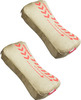 Elegant Arrow Neck Support Pillow Beige (Set Of 2)