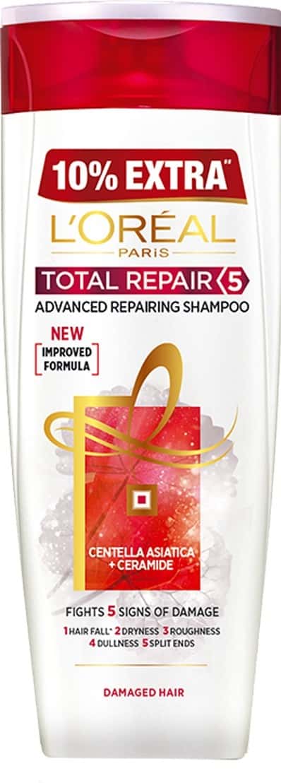 L'Oreal Paris Total Repair 5 Shampoo Bottle Of 192.5 Ml