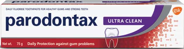 Parodontax Ultra Clean Toothpaste | For Daily Protection Against Gum Problems | 75 Gm