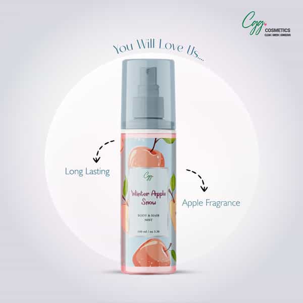 Cgg Cosmetics Winter Apple Snow Body & Hair Mist 100 Ml
