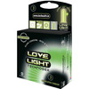 Love Light Glow Condom - Natural Rubber Latex | Lubricated With Reservoir Tip | Phosphorescent - 3N