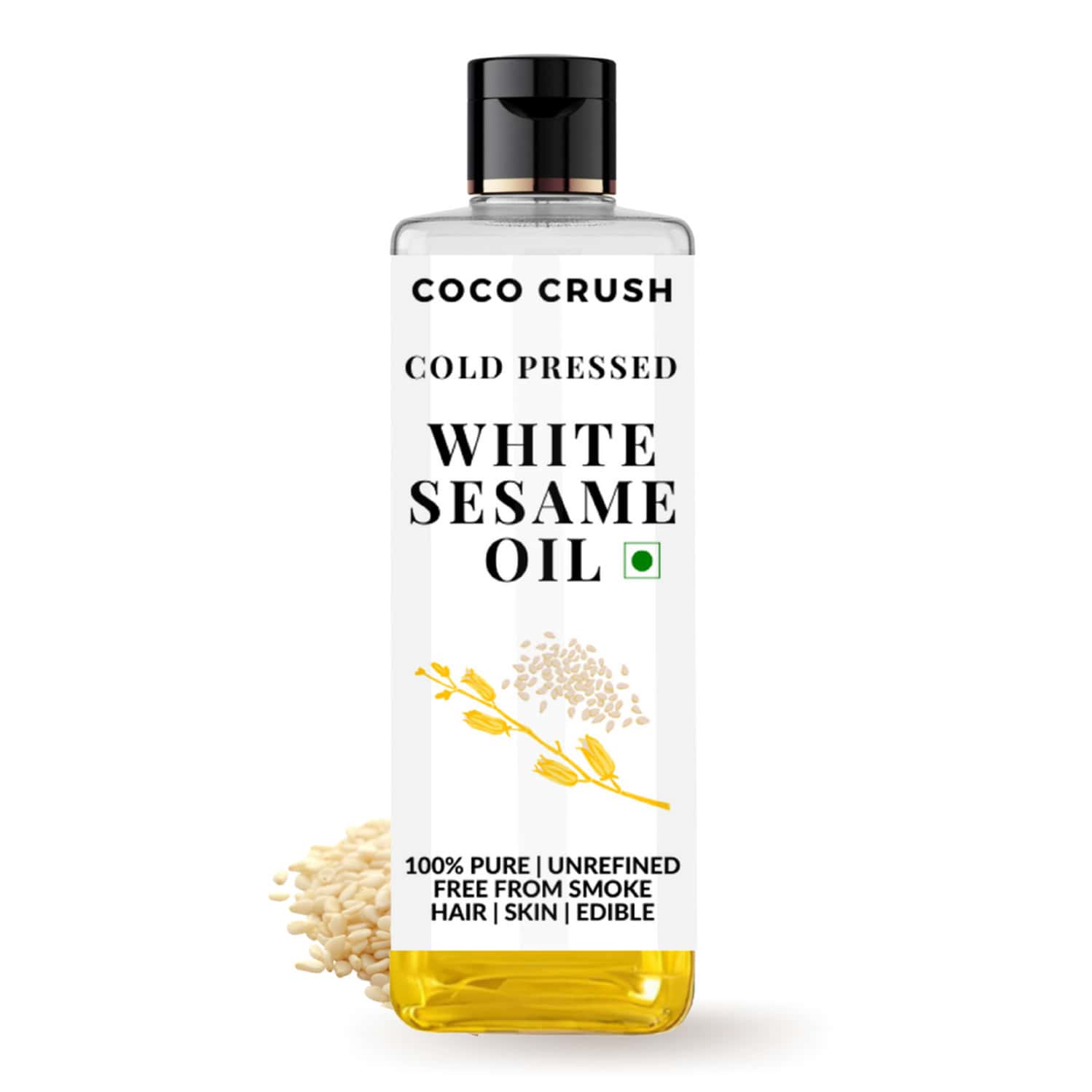 Coco Crush Cold Pressed White Sesame Oil - 50ml